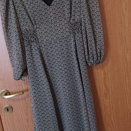 Attrattivo long dress like new, black and beige