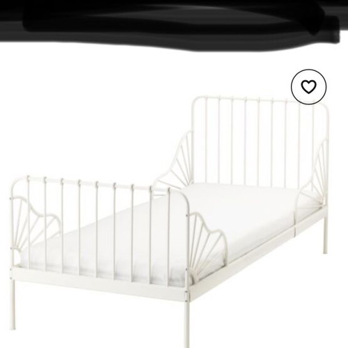 Extendable bed used with mattress from Ikea 80x200 cm