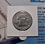  1954 Η.Π.Α ½ Δολάριο, Μισό δολλάριο Φράνκλιν.##2