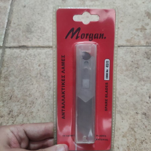 Morgan spare blades for cutter 10 pieces new