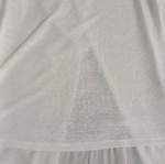 Women's summer blouse white, like new, size S