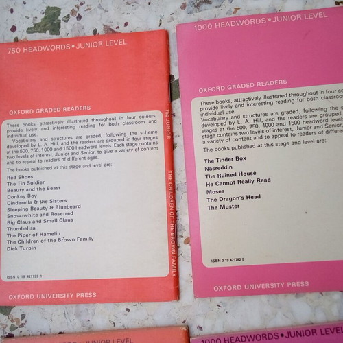 Oxford University Press small literary books used, set of 4