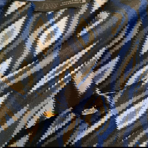 Πουκαμισο Zara με γεωμετρικα σχηματα