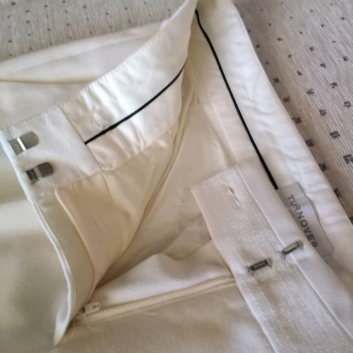 Turnover 100% wool pants new with cuffs and straight fit