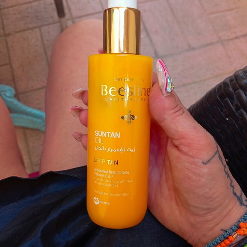 Beesline Suntan Oil Deep Tan 200ml new