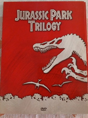 Jurassic Park 2 DVD като нов, първите две филма