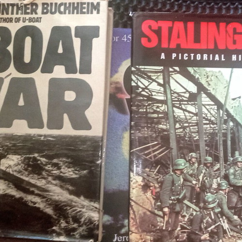 Cold War, U-Boat War and Stalingrad used English books set of 3 volumes