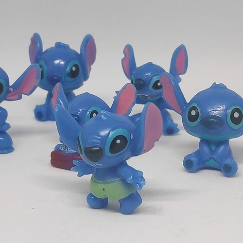 Stitch collectible figures set of 12, like new