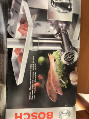 Bosch meat grinder attachment new with adapter