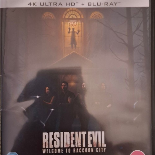 Resident Evil Welcome to Raccoon City 4K Blu-ray like new with Greek subtitles