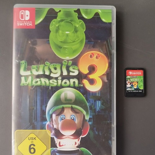 Nintendo Switch Luigi's Mansion 3 game
