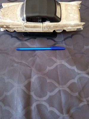 Solido Cadillac Eldorado 1955 metal miniature used with paint wear