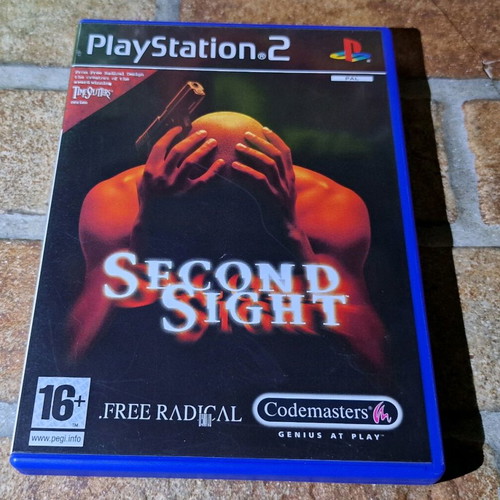 Second Sight Playstation PS2 game like new