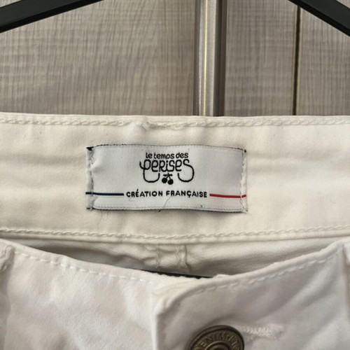 White denim pants used, size S