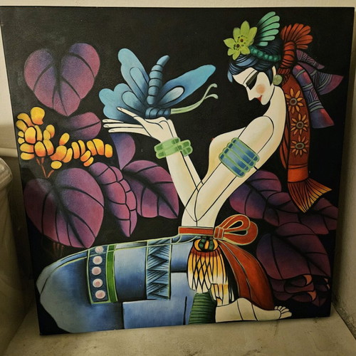 Painting on canvas like new