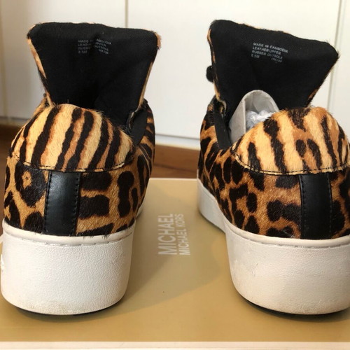 Michael Michael Kors Mindy leopard print sneakers like new, size 39 EU