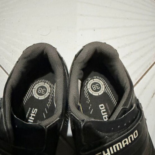 Shimano cycling shoes used, size 38