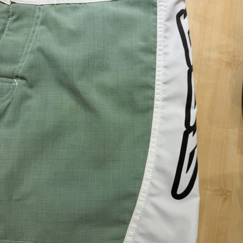 Rrd men's swim shorts XL new, white and green