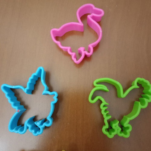 Children's Playdough Cutters Set of 9 Animals, Boat & Trucks like new