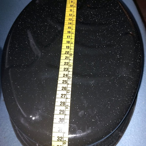 Small new black roasting pan
