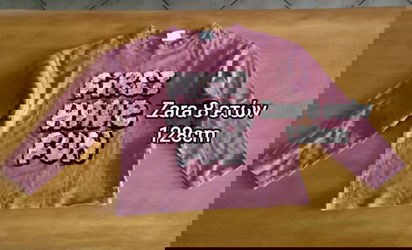 Zara 8 ετών μπλούζα για κορίτσι 128 cm