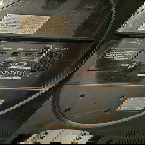 Телевизор 37" LG 37lf76-zb напълно функционален с MPEQ4 + HDMI-scart-vga + всички контроли функционални!