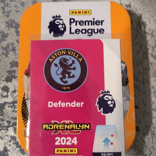 Matty Cash Signature Limited Edition Premier League 2024 card like new