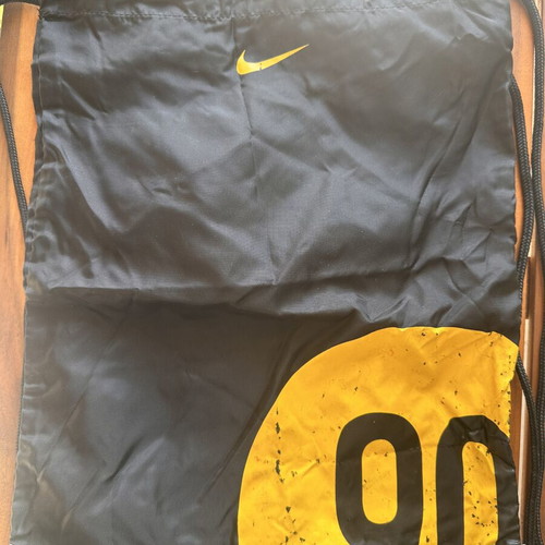 Nike shoulder bag, black and yellow