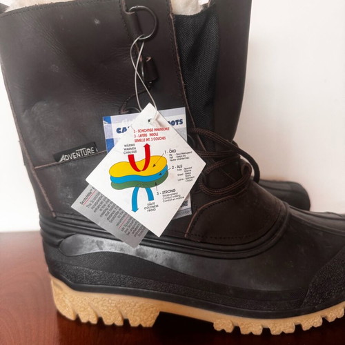 Waterproof boots new, size 39/40, brown