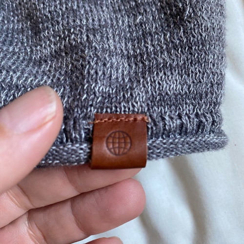 Blend Unisex Summer Cotton Knit Sweater like new, gray, sizes L XL