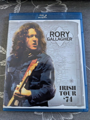 Rory Gallagher Irish Tour 1974 Blu Ray like new, rock