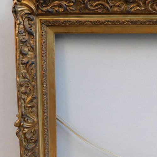 Wooden frame with ornate decoration like new, French made