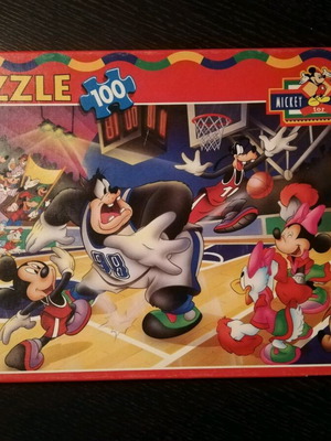 Mickey for Kids 100-piece puzzle like new, vintage 1999