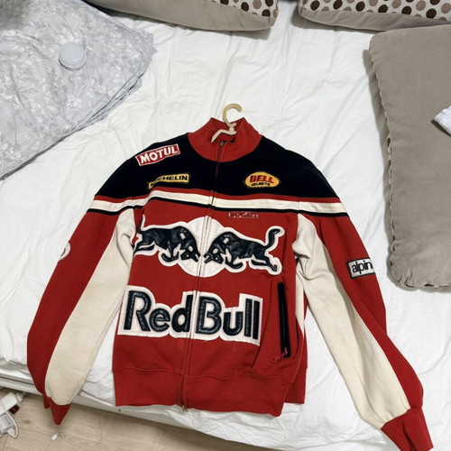 Red Bull Racing jacket used, size XL for Medium