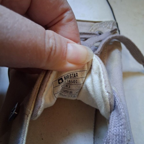 Big Star casual shoes size 43 used, beige