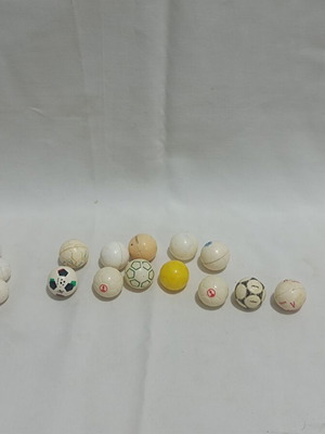 Μπάλες Subbuteo μεταχειρισμένες, πακέτο 24