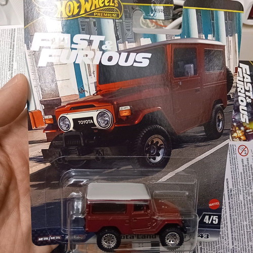 Hot Wheels Premium Toyota Fast and Furious New