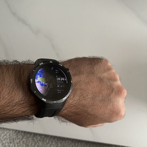 Huawei Watch GT 5 Pro smartwatch, black and grey, men's