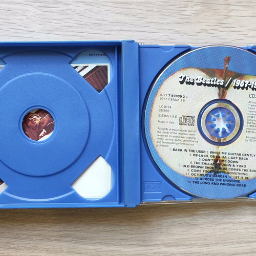 Beatles The Blue Album CD used in excellent condition