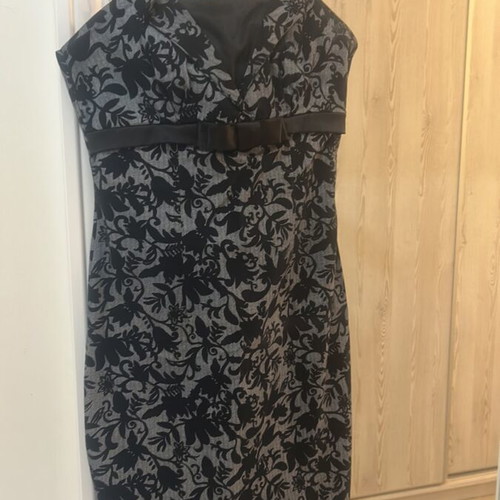 Rinascimento Jacquard dress size M like new, made in Italy