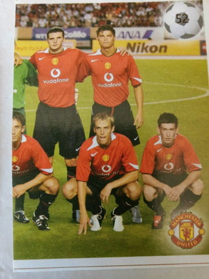 Collectible football cards season 2004-2005