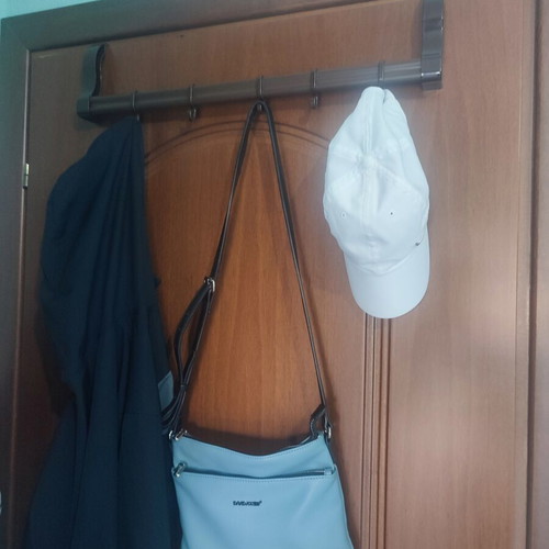 Plastic door hanger with 5 hooks, new