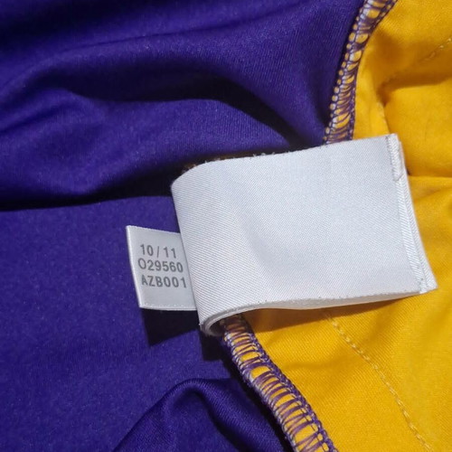 Adidas Kobe Bryant #24 LA Lakers NBA Jersey like new