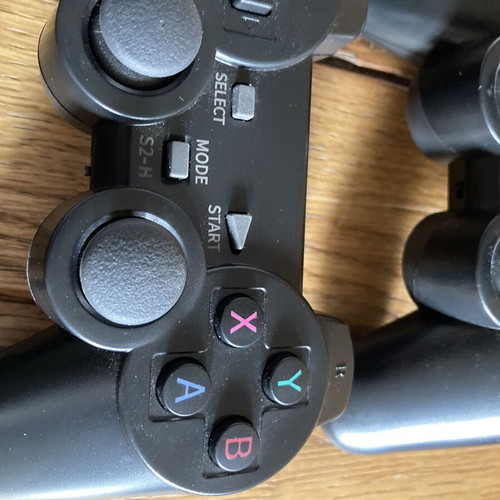Retro gaming console with 2 wireless controllers, new