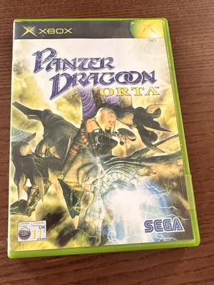 Panzer Dragon Orta Xbox game like new with manual