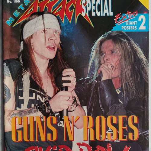 Metal Attack Special magazine January 1990 used edition
