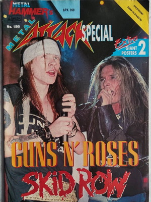 Metal Attack Special magazine January 1990 used edition