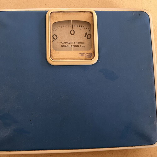 EKS Sweden mechanical bathroom scale used, up to 120kg