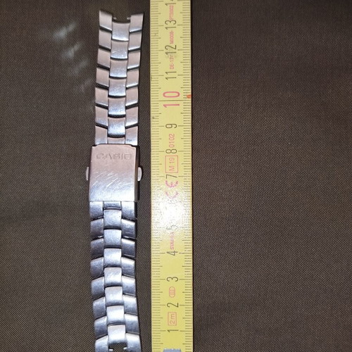 Casio λουράκι ρολογιού μεταχειρισμένο μεταλλικό βραχιόλι