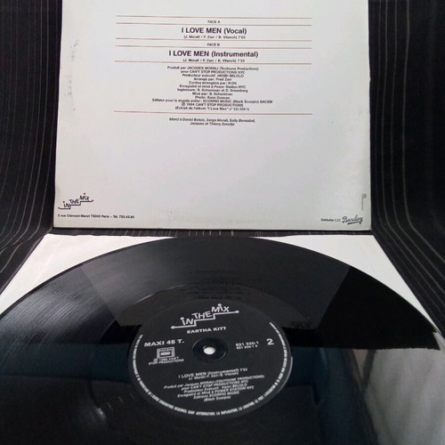 Eartha Kitt In the mix vinyl used, electronic